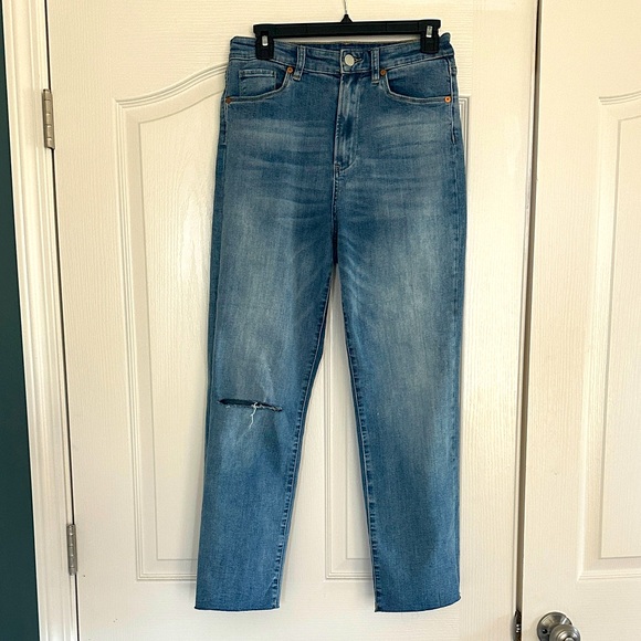 BLANKNYC Ribcage Straight Leg Denim Jeans - Picture 1 of 9